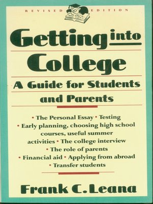 cover image of Getting Into College